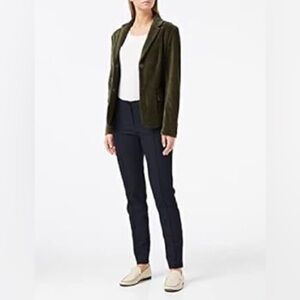 Gardeur Black Zene Straight Leg Pants, size 42 (approx US 10)